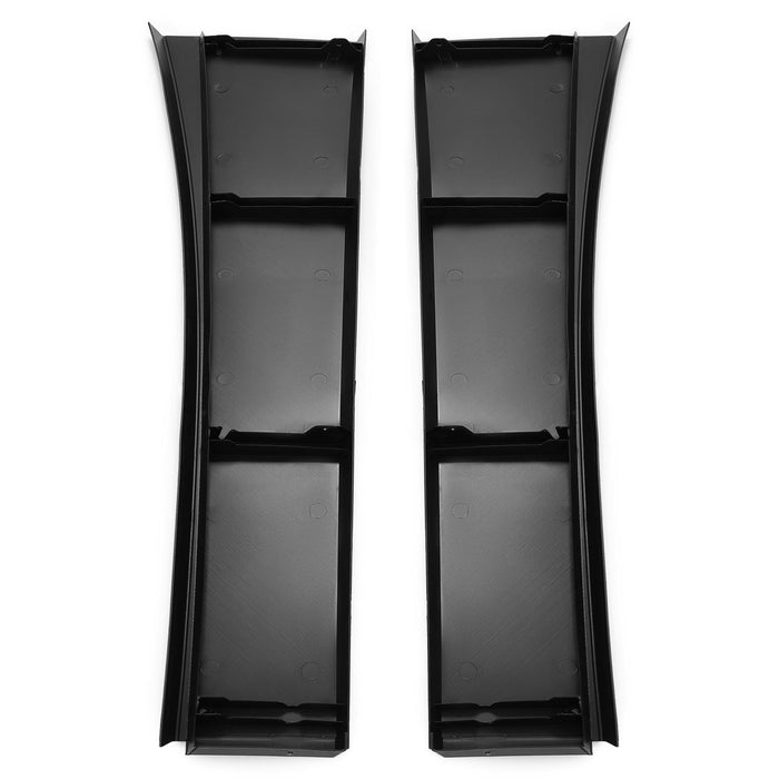 DURAFORCE 2PCS Upper Cab Fairing Extension Air Deflector For Volvo VNL 2004-2016 #82286080