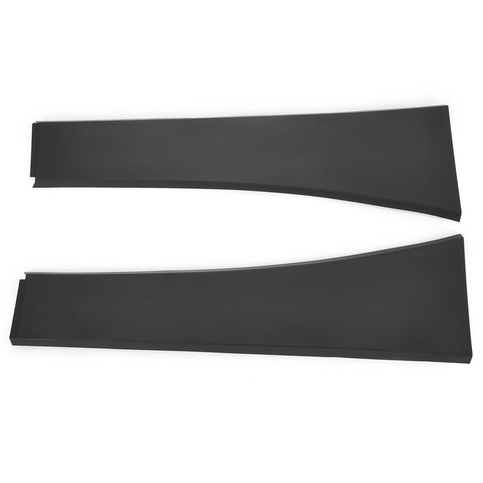 DURAFORCE 2PCS Upper Cab Fairing Extension Air Deflector For Volvo VNL 2004-2016 #82286080