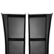 DURAFORCE 2PCS Upper Cab Fairing Extension Air Deflector For Volvo VNL 2004-2016 #82286080