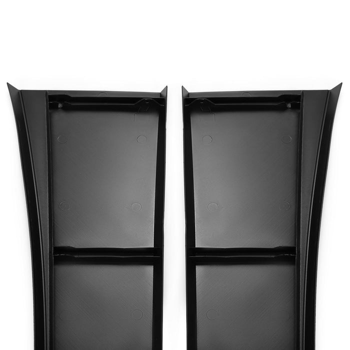 DURAFORCE 2PCS Upper Cab Fairing Extension Air Deflector For Volvo VNL 2004-2016 #82286080