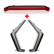 DURAFORCE Front Accent Light & Rear Brake Taillight Kit For Polaris RZR XP 1000 Turbo 19+