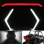DURAFORCE Front Accent Light & Rear Brake Taillight Kit For Polaris RZR XP 1000 Turbo 19+