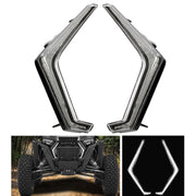 DURAFORCE Front Accent Light & Rear Brake Taillight Kit For Polaris RZR XP 1000 Turbo 19+