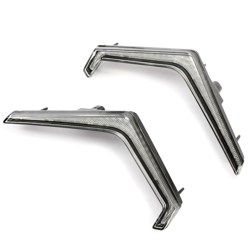 DURAFORCE Front Accent Light & Rear Brake Taillight Kit For Polaris RZR XP 1000 Turbo 19+