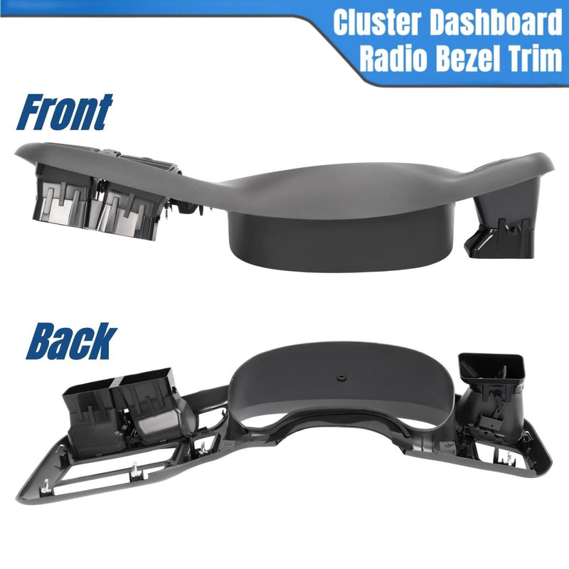DURAFORCE For Chevy S10 Blazer GMC Jimmy 03-04 Bravada 98-04 Cluster Dash Trim Bezel Cover