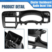 DURAFORCE For Chevy S10 Blazer GMC Jimmy 03-04 Bravada 98-04 Cluster Dash Trim Bezel Cover