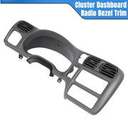 DURAFORCE For Chevy S10 Blazer GMC Jimmy 03-04 Bravada 98-04 Cluster Dash Trim Bezel Cover