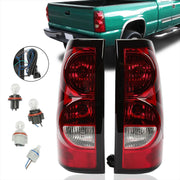 DURAFORCE Rear Brake Lamps Tail Lights For Chevy Silverado 1500 2500 3500 HD 2003-2006 L+R