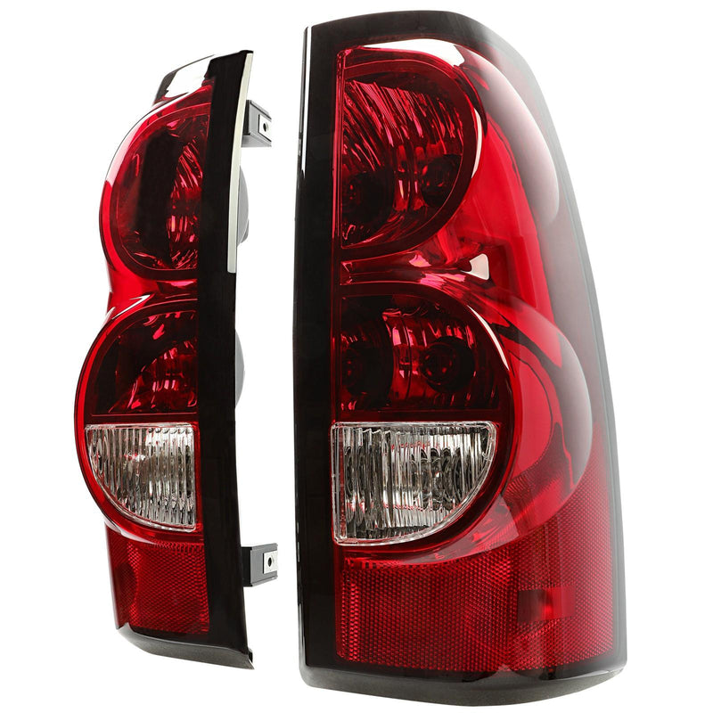 DURAFORCE Rear Brake Lamps Tail Lights For Chevy Silverado 1500 2500 3500 HD 2003-2006 L+R
