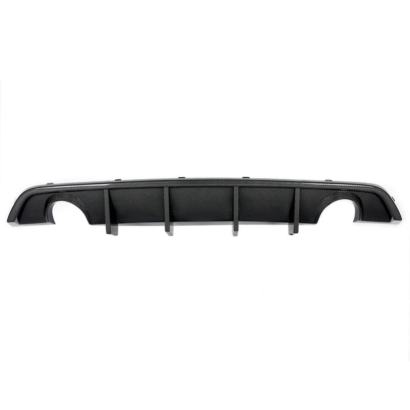 DURAFORCE Carbon Fiber Style Rear Diffuser Bumper Lip Valance For Charger SRT8 2012-2014