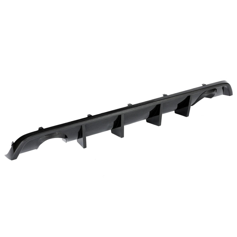 DURAFORCE Carbon Fiber Style Rear Diffuser Bumper Lip Valance For Charger SRT8 2012-2014