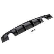 DURAFORCE Carbon Fiber Style Rear Diffuser Bumper Lip Valance For Charger SRT8 2012-2014