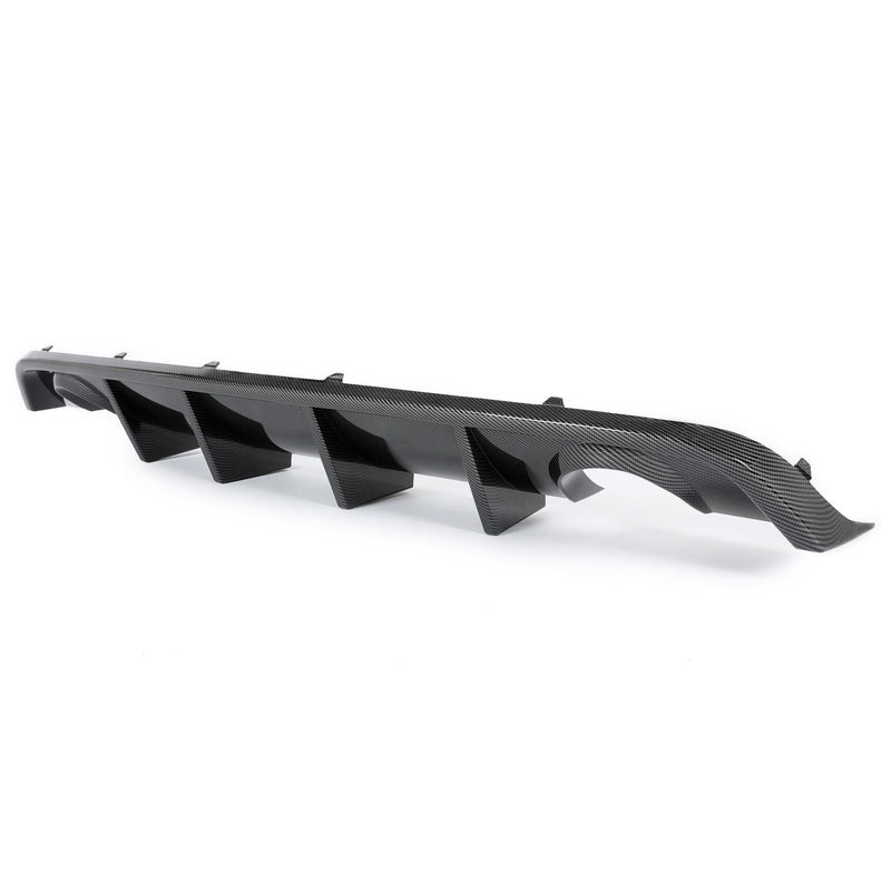 DURAFORCE Carbon Fiber Style Rear Diffuser Bumper Lip Valance For Charger SRT8 2012-2014
