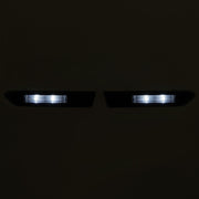DURAFORCE 4pcs LED Smoke Front Rear Side Marker Bumper Signal Lights For Acura TL 2004-08