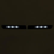 DURAFORCE 4pcs LED Smoke Front Rear Side Marker Bumper Signal Lights For Acura TL 2004-08