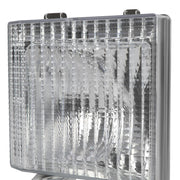DURAFORCE L&R Clear Turn Signal Corner Side Marker Light Lamp For Chevy GMC Pickup Truck