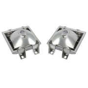 DURAFORCE L&R Clear Turn Signal Corner Side Marker Light Lamp For Chevy GMC Pickup Truck