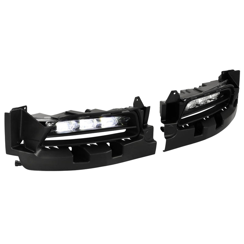 DURAFORCE LED Fog Lights Bumper Lamps+Switch+Wiring Kits For Dodge Charger 2015-2020 2022