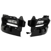 DURAFORCE LED Fog Lights Bumper Lamps+Switch+Wiring Kits For Dodge Charger 2015-2020 2022