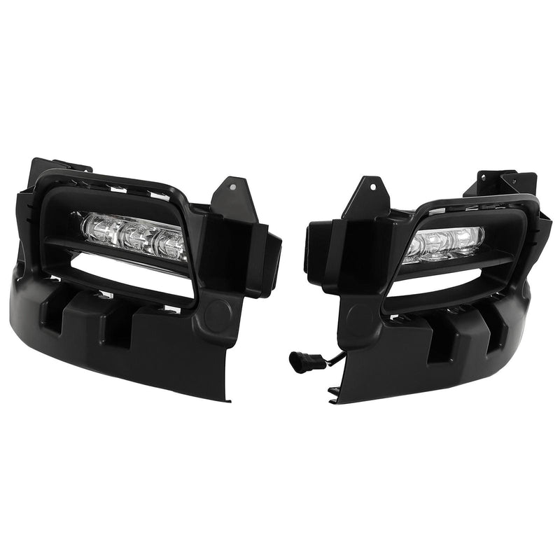 DURAFORCE LED Fog Lights Bumper Lamps+Switch+Wiring Kits For Dodge Charger 2015-2020 2022