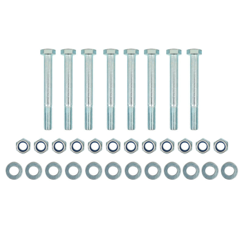 DURAFORCE Upper & Lower Tubular Rear Control Arms Subframe Connector For Mustang 79-04