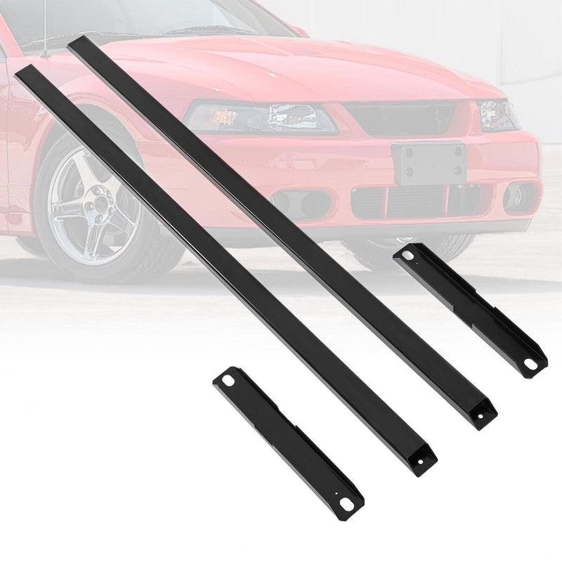 DURAFORCE Upper & Lower Tubular Rear Control Arms Subframe Connector For Mustang 79-04