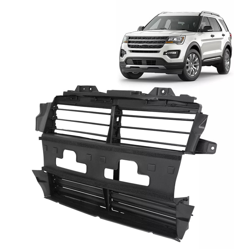 DURAFORCE For Ford Explorer 2013-2019 Active Radiator Grille Shutter W/O Motor #JB5Z8475A