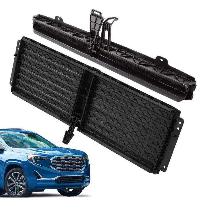 DURAFORCE 2Pack Upper & Lower Grille Shutter For 2018-2024 Chevy Equinox Terrain Secondary