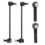 DURAFORCE 4x Front Stabilizer Sway Bar End Links & Outer Tie Rod Kit For Equinox 2010-2017