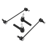 DURAFORCE 4x Front Stabilizer Sway Bar End Links & Outer Tie Rod Kit For Equinox 2010-2017