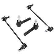 DURAFORCE 4x Front Stabilizer Sway Bar End Links & Outer Tie Rod Kit For Equinox 2010-2017