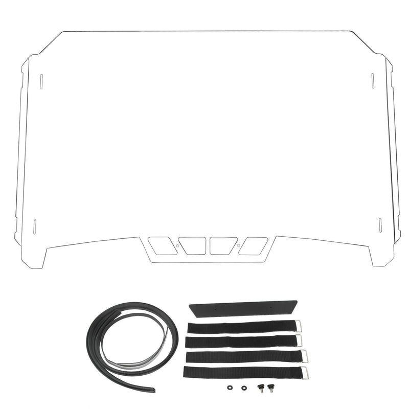 DURAFORCE Vented Full Windshield For Polaris XP 4 Turbo 2019-2023 Front Window