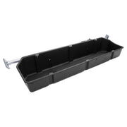 DURAFORCE Black Fullsize Truck Bed Cargo Organizer Pickup Container W/Adjustable Bar