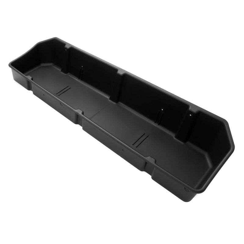 DURAFORCE Black Fullsize Truck Bed Cargo Organizer Pickup Container W/Adjustable Bar