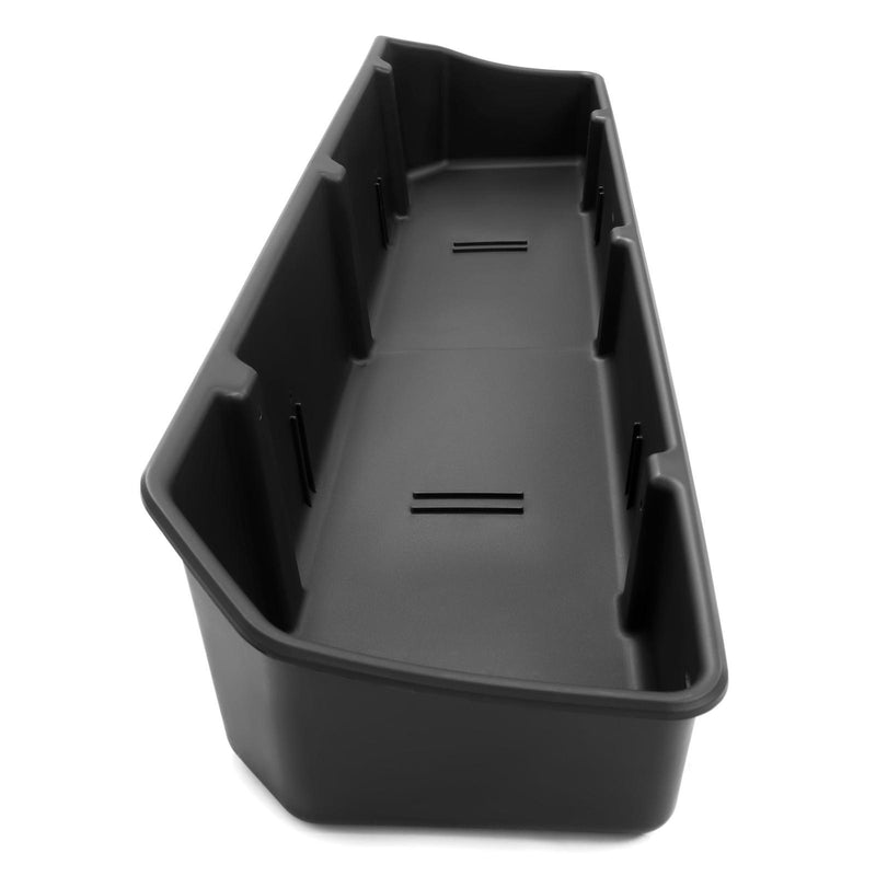 DURAFORCE Black Fullsize Truck Bed Cargo Organizer Pickup Container W/Adjustable Bar