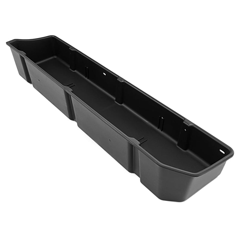 DURAFORCE Black Fullsize Truck Bed Cargo Organizer Pickup Container W/Adjustable Bar
