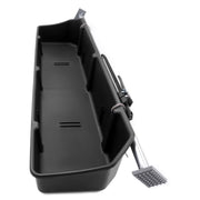 DURAFORCE Black Fullsize Truck Bed Cargo Organizer Pickup Container W/Adjustable Bar