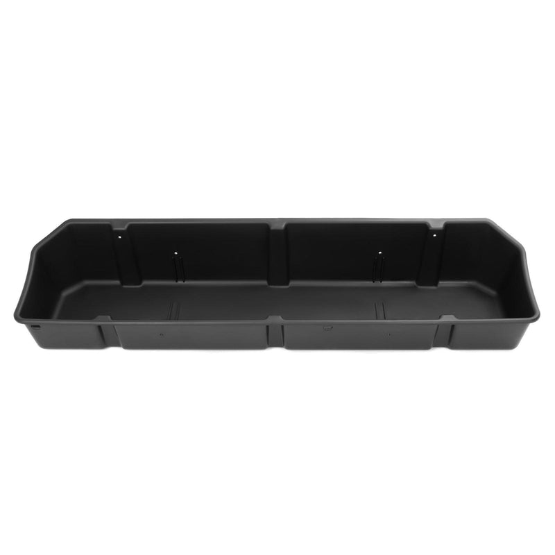 DURAFORCE Black Fullsize Truck Bed Cargo Organizer Pickup Container W/Adjustable Bar