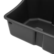 DURAFORCE Black Fullsize Truck Bed Cargo Organizer Pickup Container W/Adjustable Bar