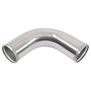 DURAFORCE 12Pcs 3" DIY Universal Polished Turbo Intercooler Pipe Kit Aluminum +Hose+Clamp