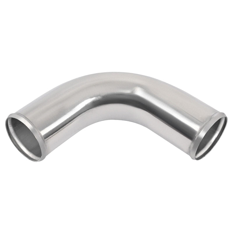 DURAFORCE 12Pcs 3" DIY Universal Polished Turbo Intercooler Pipe Kit Aluminum +Hose+Clamp