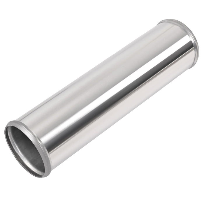 DURAFORCE 12Pcs 3" DIY Universal Polished Turbo Intercooler Pipe Kit Aluminum +Hose+Clamp