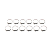 DURAFORCE 12Pcs 3" DIY Universal Polished Turbo Intercooler Pipe Kit Aluminum +Hose+Clamp