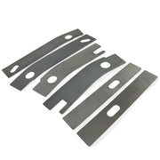 DURAFORCE Rear Frame Repair Rusted Shackle Weld Plates Patch For 1986-95 Jeep Wrangler YJ
