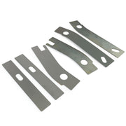 DURAFORCE Rear Frame Repair Rusted Shackle Weld Plates Patch For 1986-95 Jeep Wrangler YJ