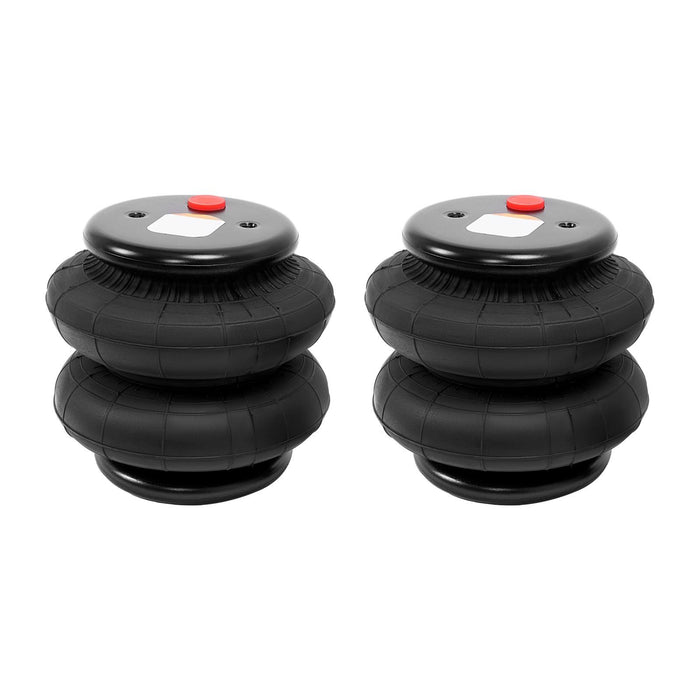 DURAFORCE 2.75" Heavy Duty Triangulated 4 Link Hot Rod Suspension Kit Air Bags &Rear Mount