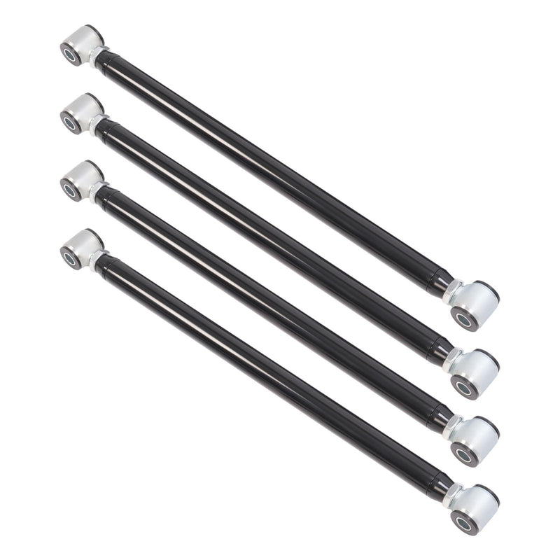 DURAFORCE 2.75" Heavy Duty Triangulated 4 Link Hot Rod Suspension Kit Air Bags &Rear Mount