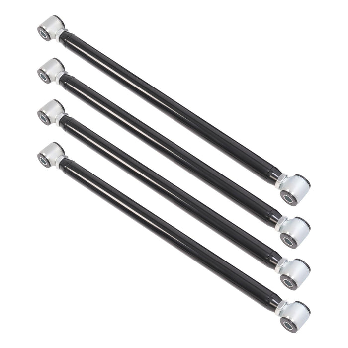 DURAFORCE 2.75" Heavy Duty Triangulated 4 Link Hot Rod Suspension Kit Air Bags &Rear Mount