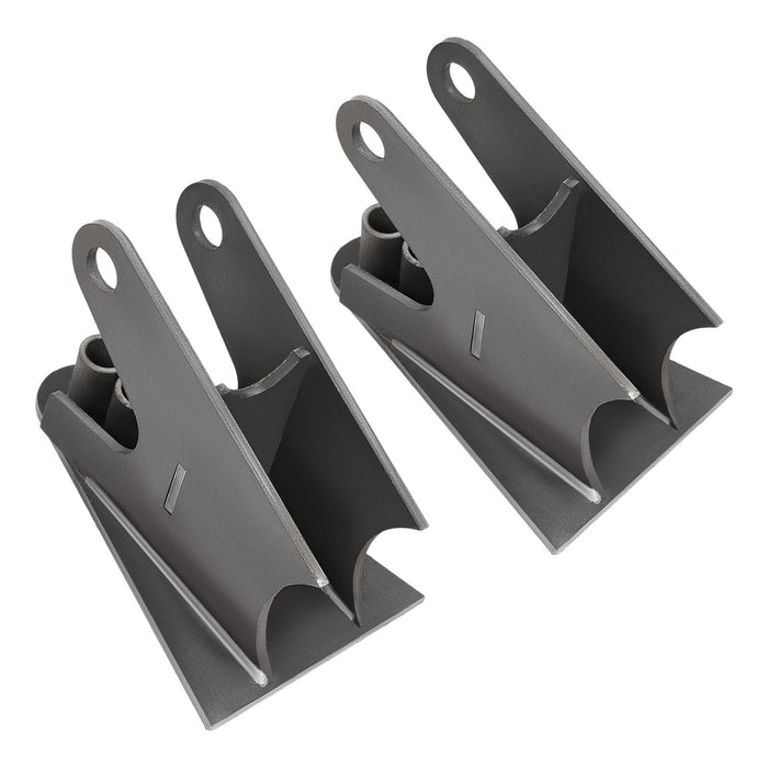 DURAFORCE 2.75" Heavy Duty Triangulated 4 Link Hot Rod Suspension Kit Air Bags &Rear Mount