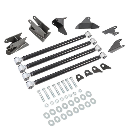 DURAFORCE Triangulated Bar Rear Suspension Kit Weld On Suspension 4 Link Kit 2.75” Axle